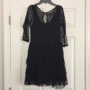 Black Lace Dress